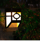 4pc Modes Solar Waterproof Lighting for Deck, Fence, Patio, Front Door, Stair, Landscape, Yard and Driveway Path