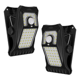 2pc Clip on Solar Lights Outdoor Waterproof Motion Sensor Lights Solar Security Lights for Chain Link Fence Camping Gate In Australia - Darrahopens