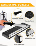 Guillotine Paper Cutter with  Sheet Capacity, Heavy Duty Paper Cutter for , Paper Trimmer for Crafting, Classroom and Office In Australia - Darrahopens