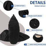 Disposable Shoe Covers Non Woven Stretchable Boot Covers Non Slip Durable Waterproof Shoe Protector Covers