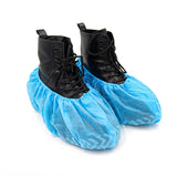 Shoe Covers  Disposable Blue Boot & Shoe Covers. Reusable Premium Durable Booties with Non Slip Treads
