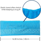 Shoe Covers  Disposable Blue Boot & Shoe Covers. Reusable Premium Durable Booties with Non Slip Treads