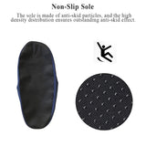 10 pc Shoe & Boot Covers, Durable Cotton Breathable Reusable Shoe Covers, Non Slip Washable Foot & Shoe Booties