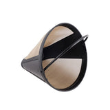 3pc Reusable  Cone Coffee Filters Basket Replacement for  Coffee Makers(2 Reusable Filters)