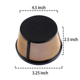 Permanent Basket-Style Gold Tone Coffee Filter designed for Mr. Coffee  Cup Basket-Style Coffeemakers