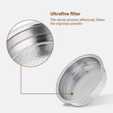 Stainless Steel Coffee Filter,Double Layer Pressurized Filter Basket Espresso Filter Basket for Coffee Machine In Australia - Darrahopens
