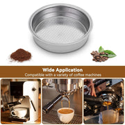 Stainless Steel Coffee Filter,Double Layer Pressurized Filter Basket Espresso Filter Basket for Coffee Machine In Australia - Darrahopens
