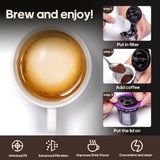 100pc  Count Disposable Coffee Paper Filters,Compatible with all Reusable Coffee Pods  for Single Serve