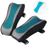 2pc  Ergonomic Armrest Pads- Office Chair Arm Rest Cover Pillow - Elbow Support Cushion for Computer, Gaming and Desk Chairs In Australia - Darrahopens