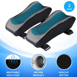 2pc  Ergonomic Armrest Pads- Office Chair Arm Rest Cover Pillow - Elbow Support Cushion for Computer, Gaming and Desk Chairs In Australia - Darrahopens