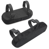 2pc  Office Chair Arm Covers w/Cooling Gel Top Layer for Elbow, Forearm Support -  Approved Memory Foam Armrest Cover Pads