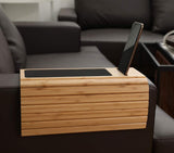 Sofa Arm Tray Table for Couch Flexible/Foldable Sofa Tray  Rotating Phone Holder Couch Arm Table Perfect