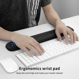 Keyboard Wrist Rest, Memory Foam Hand Rest Support Pad Padded for Office, Computer, Laptop,  Typing and Wrist Pain Relief