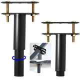 2Pcs Adjustable Height Center Support Leg for Bed Frame, Bed Center Slat heavy Support Leg, Extra Durable Steel Furniture In Australia - Darrahopens