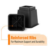 Adjustable Bed Risers, Furniture Risers, Elevation in Heights Table Riser, Risers for Bed Frame, Bed Height Risers, Bed Raiser In Australia - Darrahopens