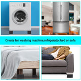 4pc  Furniture Bed Risers, Furniture Risers Heavy Duty Adjustable Bed Risers for Bed, Desk, Sofa and Table