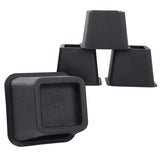 4pc Bed Risers Heavy Duty - Bed Lifts Risers - Dorm Bed Risers for Bed Frame - Leg Extension Elevator - Stackable Platform Blocks In Australia - Darrahopens