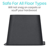 4pc Bed Risers Heavy Duty - Bed Lifts Risers - Dorm Bed Risers for Bed Frame - Leg Extension Elevator - Stackable Platform Blocks In Australia - Darrahopens