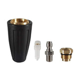 Pressure Washer Tips Turbo Nozzle Pressure Washer Max Rotating Pressure Washer Nozzle with Quick Connect
