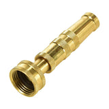 Garden Water Hose Nozzle, Sprayer,  Thread Inlet, High Pressure Attachment, Heavy-Duty Brass, Adjustable In Australia - Darrahopens