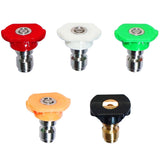 5pc  DIRECT Pressure Washer Spray Nozzle Tips Pack Multiple Degrees  | Quick Connect |  Max Working Pressure | Max Flow In Australia - Darrahopens