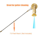 Pressure Washer Pivoting Coupler, Quick Connect Gutter Cleaner Attachment,  Degree with  Angles for Power Washer Spray Nozzle In Australia - Darrahopens