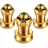 3 pc Brass Nozzle Power Brass Nozzle Hose Nozzle, Adjustable Twist Sprayer for Garden In Australia - Darrahopens