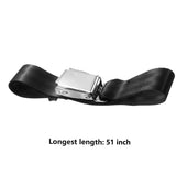 Adjustable  Airplane Seat Belt Extender - Universal Seat Belt Extender for Airplanes - FITS All Airlines in Except Southwest