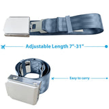 Airplane Belt Extender,  Seatbelt Extender eatbelt Extender Adjustable for  Airlines (Blue) In Australia - Darrahopens