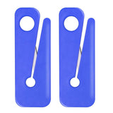 2pc Quick escape from your car in an emergency Roll over image to zoom in Plastic Safety Belt Cutter Seat Belt Cutter