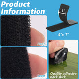 16 pc  Sticky Back Double-Sided Adhesive Strip,Heavy Duty Anti slip and high temperature resistant double-sided adhesive velcro In Australia - Darrahopens