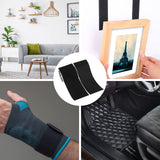 10pc Hook and Loop Tape for Couch Cushions, Strips with Adhesive, Nylon Self Adhesive Heavy Duty Strips for Home Office School Car