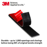 Reclosable Fasteners, Heavy Duty Industrial Use, Clear, Mated Strip, Indoor/Outdoor Use, Great   Powder Coated Paints