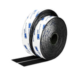 6pc Hook and Loop Tape self Adhesive Sticky Back Interlocking Nylon Fabric Fastener Heavy Duty Adhesion Strip Tape reclosable Black In Australia - Darrahopens