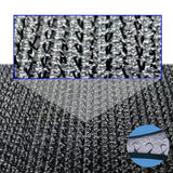 6pc Hook and Loop Tape self Adhesive Sticky Back Interlocking Nylon Fabric Fastener Heavy Duty Adhesion Strip Tape reclosable Black In Australia - Darrahopens