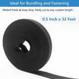 5pc Data cable storage tool magic tape cable organizer computer cable harness, desktop cable routing fixing strap In Australia - Darrahopens