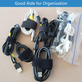 5pc Data cable storage tool magic tape cable organizer computer cable harness, desktop cable routing fixing strap In Australia - Darrahopens