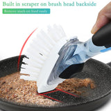 4PC New Brush Refills for New Soap Dispensing Dish Brush -  Dish Brush Cleaning Soap Dispensing Head Replacement for Scrubber In Australia - Darrahopens