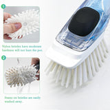 4PC New Brush Refills for New Soap Dispensing Dish Brush -  Dish Brush Cleaning Soap Dispensing Head Replacement for Scrubber In Australia - Darrahopens