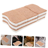 6pc Non-Scratch Scrub Sponge- Natural Sponges for Non-Stick Cookware, Kitchen Sponges, Cellulose Sponges for Dishes In Australia - Darrahopens