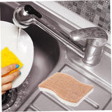 6pc Non-Scratch Scrub Sponge- Natural Sponges for Non-Stick Cookware, Kitchen Sponges, Cellulose Sponges for Dishes In Australia - Darrahopens