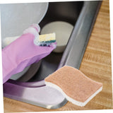 6pc Non-Scratch Scrub Sponge- Natural Sponges for Non-Stick Cookware, Kitchen Sponges, Cellulose Sponges for Dishes In Australia - Darrahopens