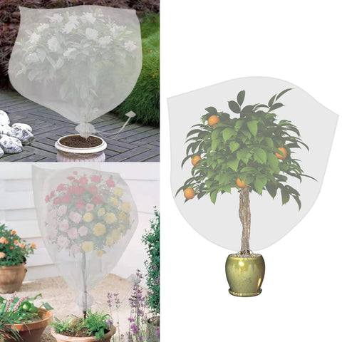 3pc Fruit Tree Netting Protection Bag with Drawstring,Garden Netting Insect Pest Barrier,Bird Netting Plant Covers In Australia - Darrahopens