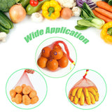100 pc  Thicken Melon Nets Watermelon Nets Melon Cradle Hanging Watermelon Nets Bags Melon Hammocks Fruit Mesh Bag with Drawstring