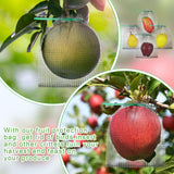 15 Pcs Fruit Protection Bags for Fruit Trees Stainless Steel Mesh Bags Bulk  Netting Bags Reusable Barrier Bags with Ties In Australia - Darrahopens