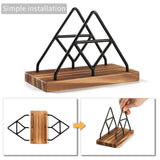 Modern Mail Holder for Home Office, Metal Letter Organizer Sorter for Desk, Cutout Mail Envelope Design In Australia - Darrahopens