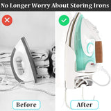 2pc Ironing Board Hanger Wall Mount Iron Hanger Ironing Board Rack Electric Iron Holder Household Bathroom Shelf In Australia - Darrahopens