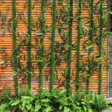 20Pcs Artificial Bamboo Leaves Fake Green Bamboo Stick Greenery Plant for Hotel Home Shelf Wall Farmhouse Bamboo Decoration In Australia - Darrahopens