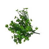 3 PCS Simulated Green Plants Decor Artificial Four Leaf Clover Fake Plant Lifelike Fake Greenery Foliage In Australia - Darrahopens