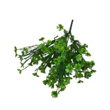 3 PCS Simulated Green Plants Decor Artificial Four Leaf Clover Fake Plant Lifelike Fake Greenery Foliage In Australia - Darrahopens